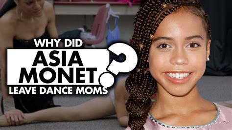 why did asia leave dance moms.